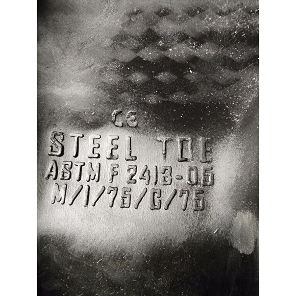 Wilkuro Steel Toe Safety Overshoe Size L  (Mens 10-11) Red Toe - Picture 5 of 6